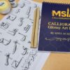 Arabic Calligraphy Artbook Kit with beginner-friendly Arabic writing practice material.