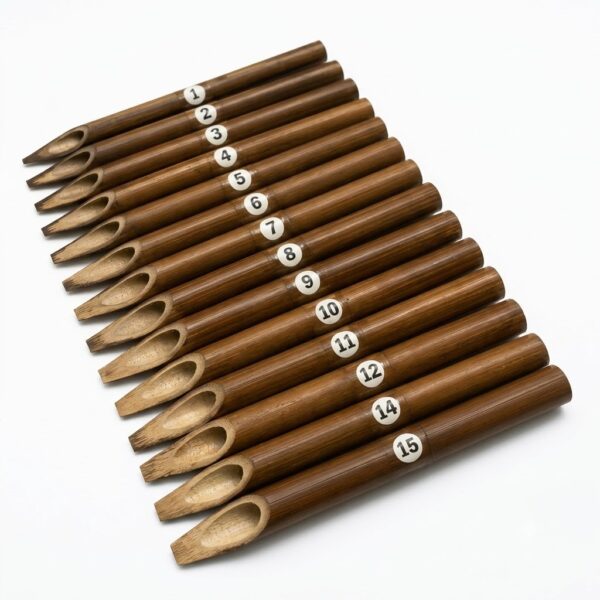 Handmade Premium Smoky Bamboo Qalam for Arabic Islamic Calligraphy